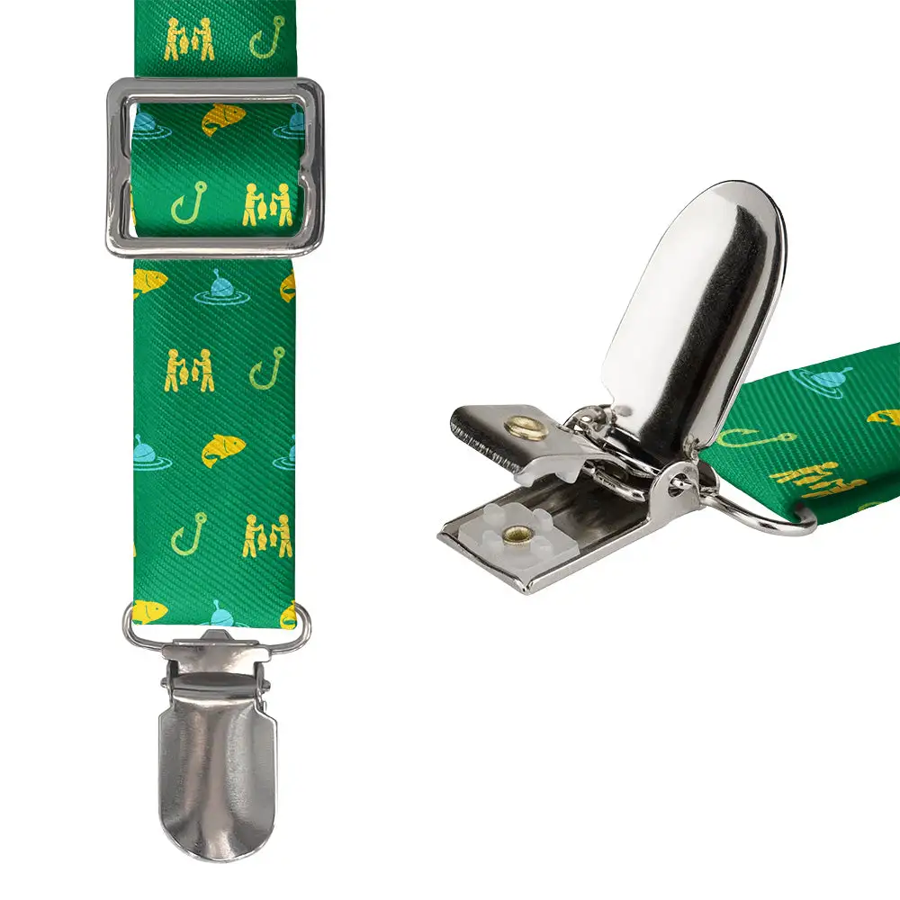 Fishing With Friends Theme Suspenders