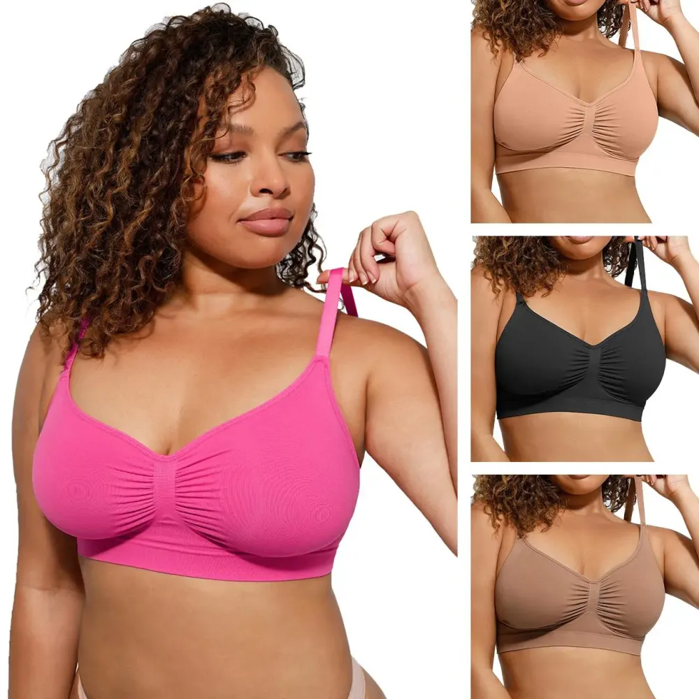 2026🔥FeelinGirl Women's Wireless Comfort Bra - Up to 44DD