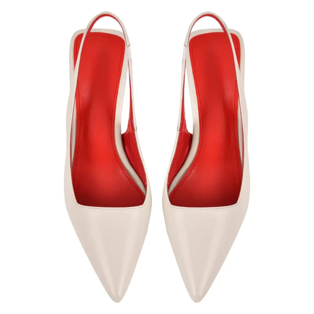 Chic Pointed Toe Stiletto Slingback Pumps