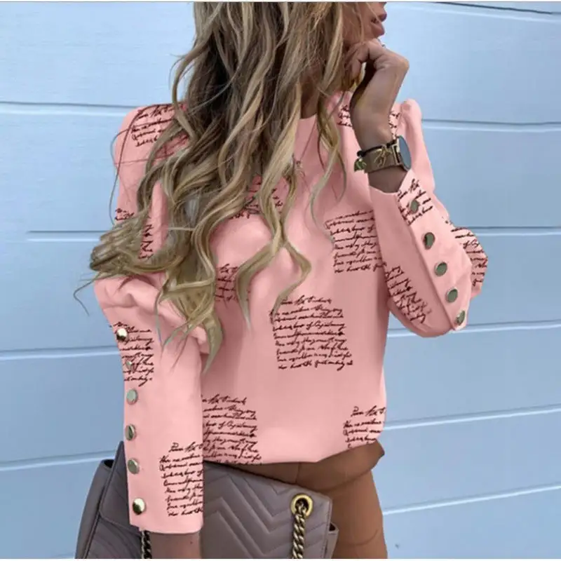 Soft Leopard Button Front Blouse