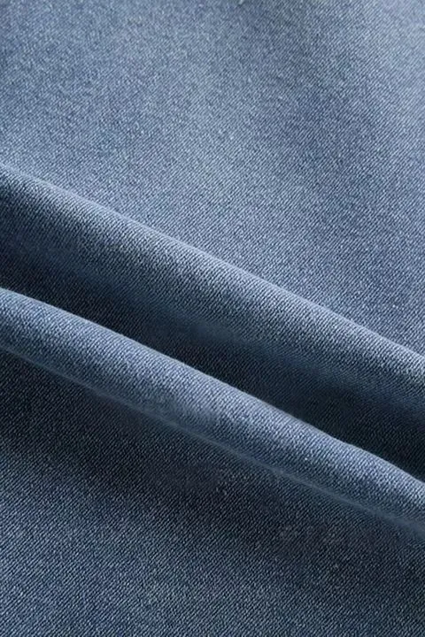 Mid Waist Bootcut Jeans Without Belt