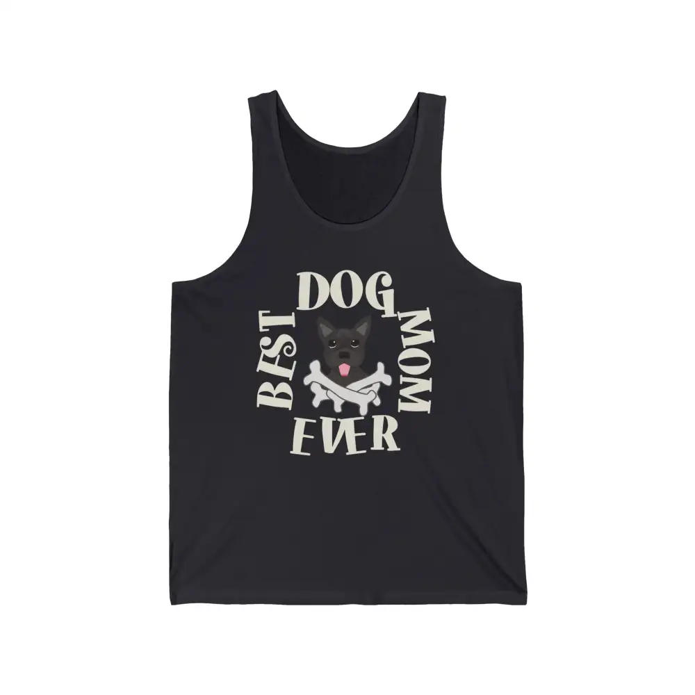 Dog Mom Puppy Graphic Tank Top