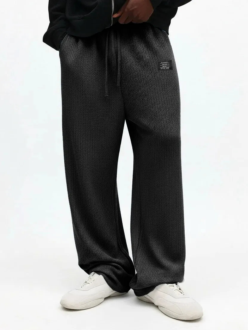 Seamed Detail Casual Pants