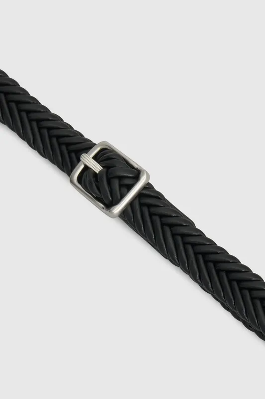 Silver Adjustable Belted Adjustable Belt