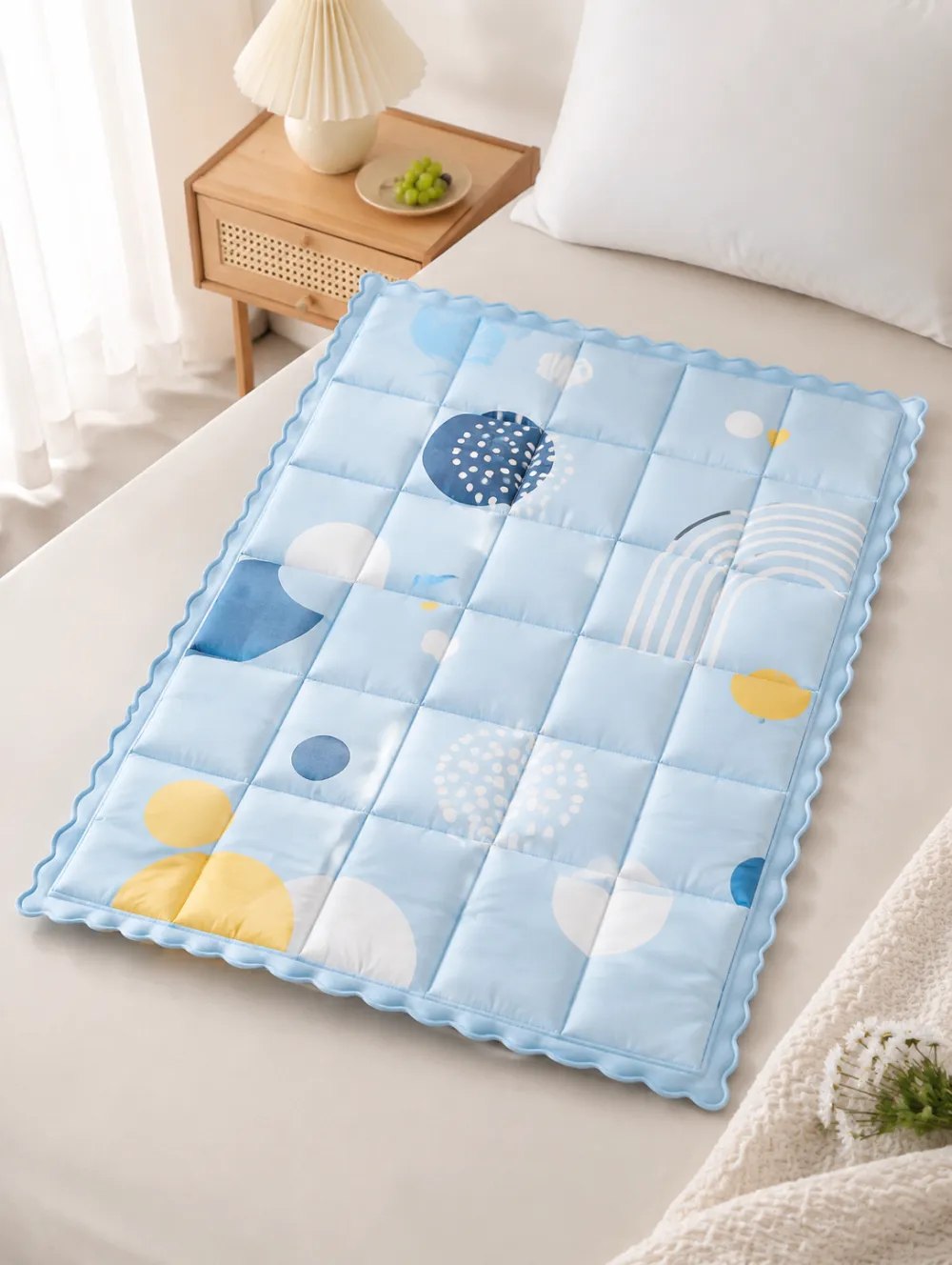 Geometric Pattern Cooling Mat