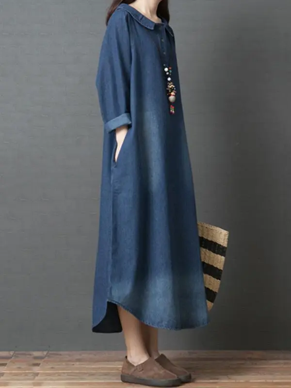 Shirt Maxi Dress