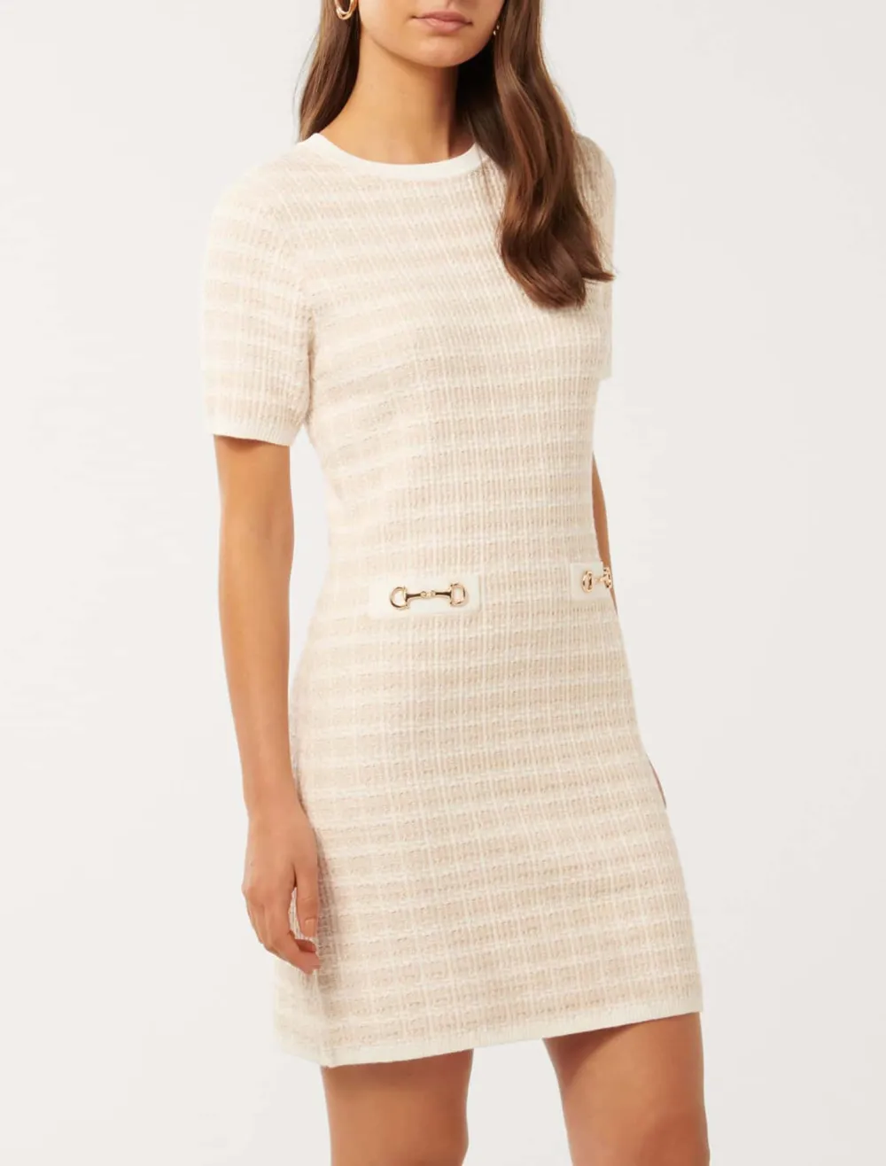 Check Mini Dress