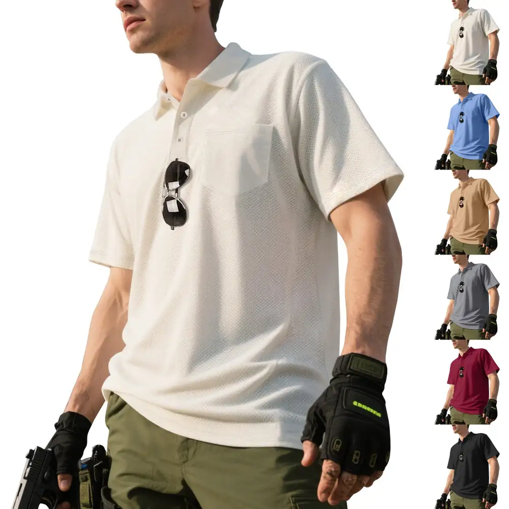 Modern Short Sleeve Polo Shirt