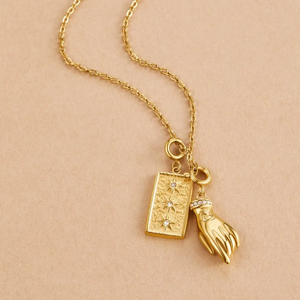 Adjustable Charm Necklace