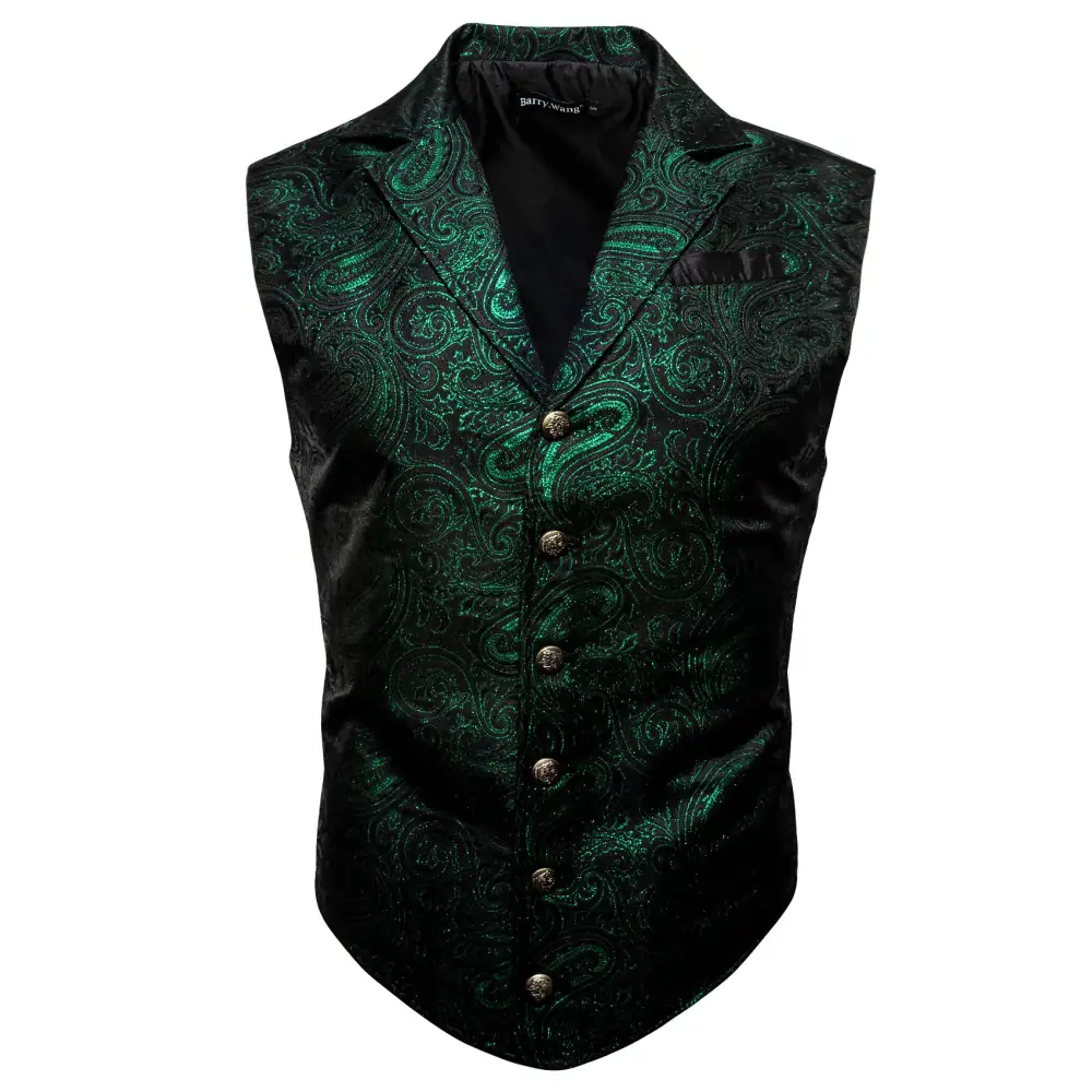 Refined Paisley Dress Vest