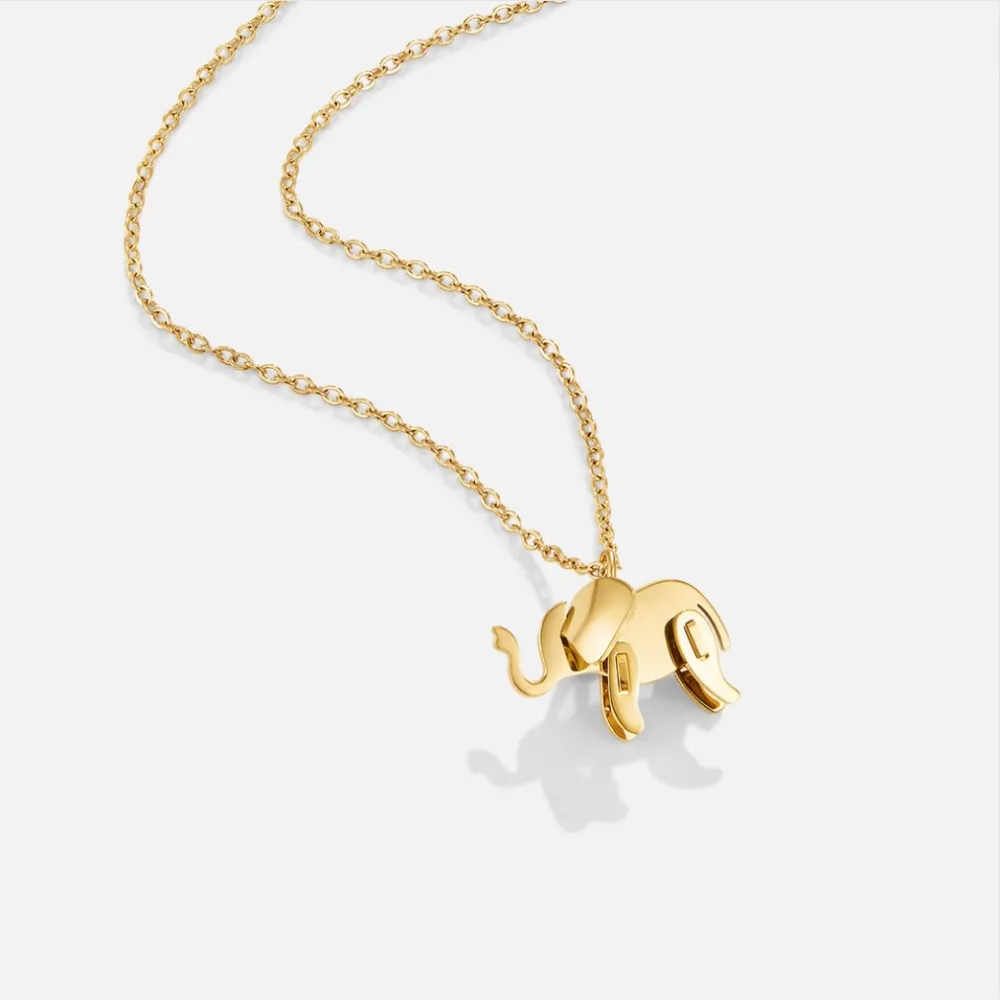 Adjustable Elephant Necklace
