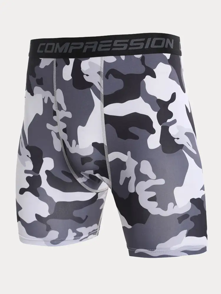 Camo Compression Training Shorts