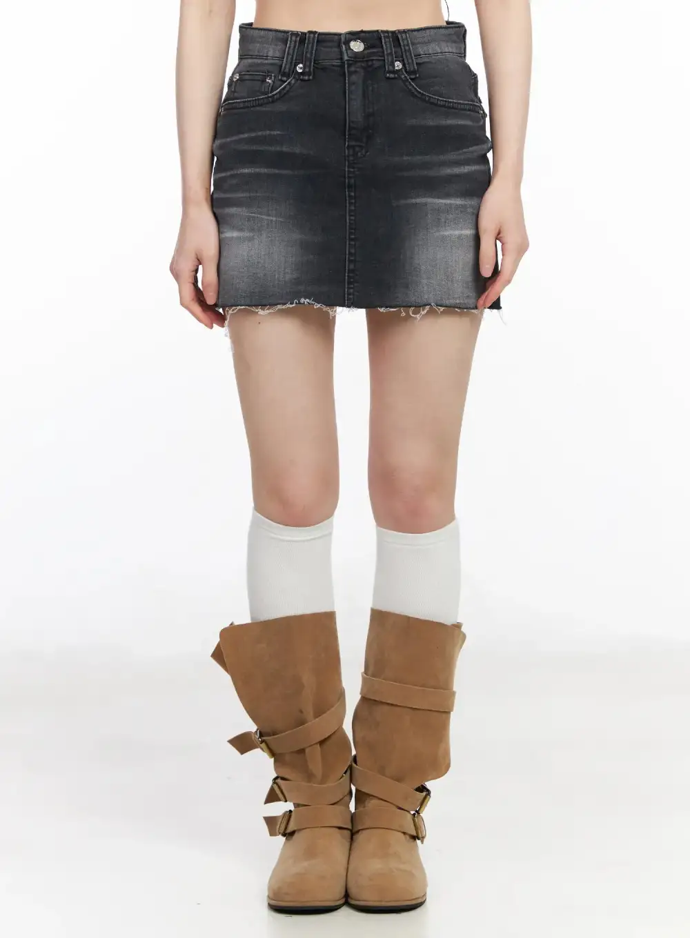 Denim Mini Skirt