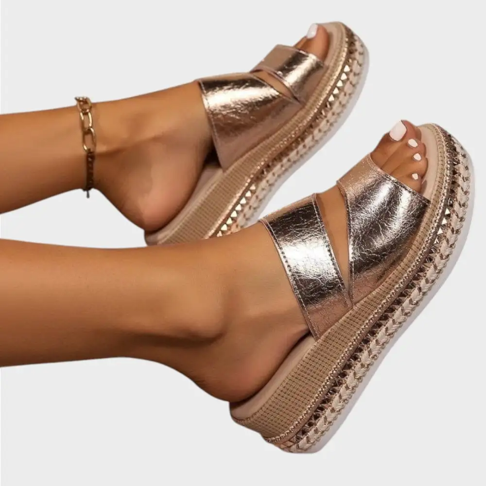 Modern Platform Everyday Flat Sandals