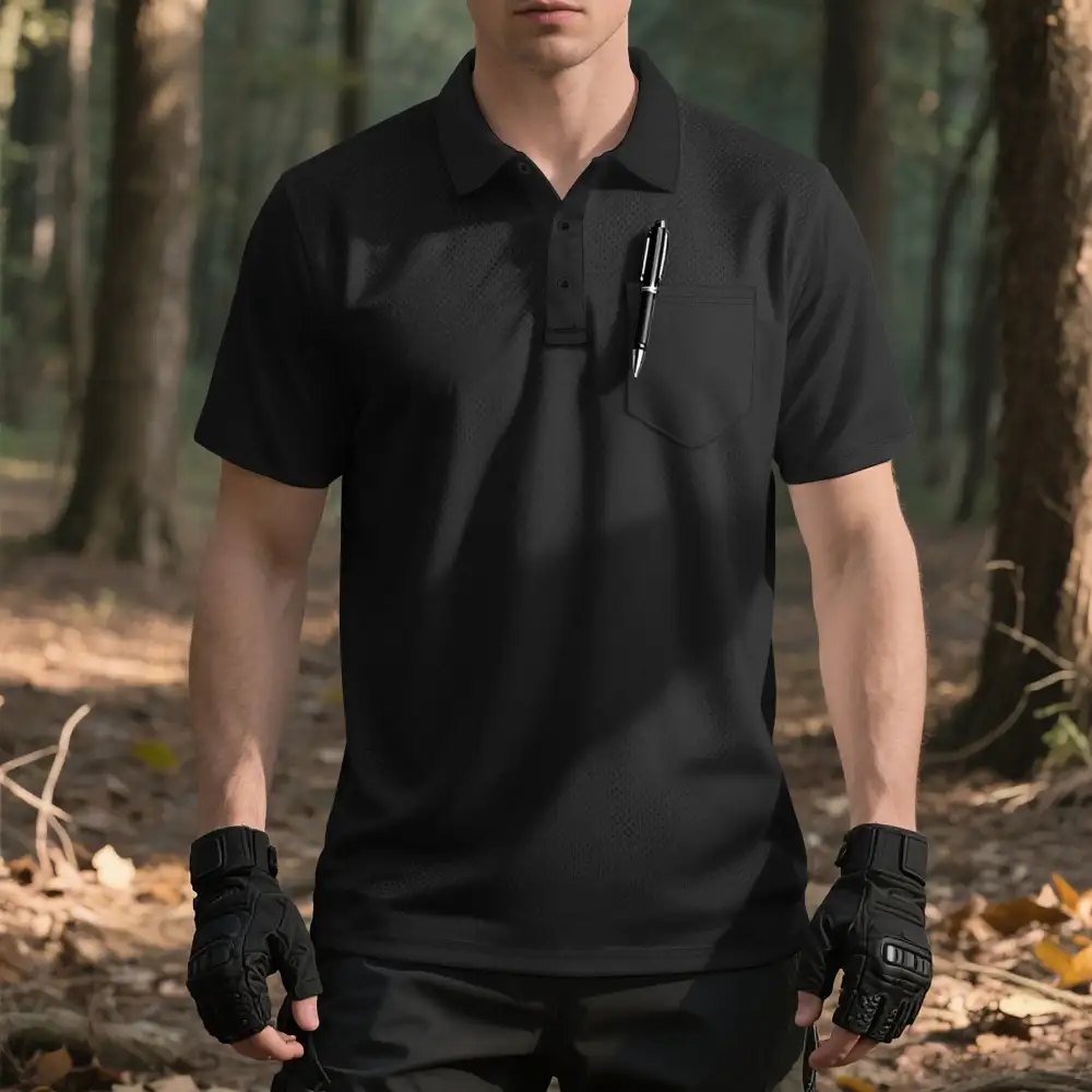 Modern Short Sleeve Polo Shirt