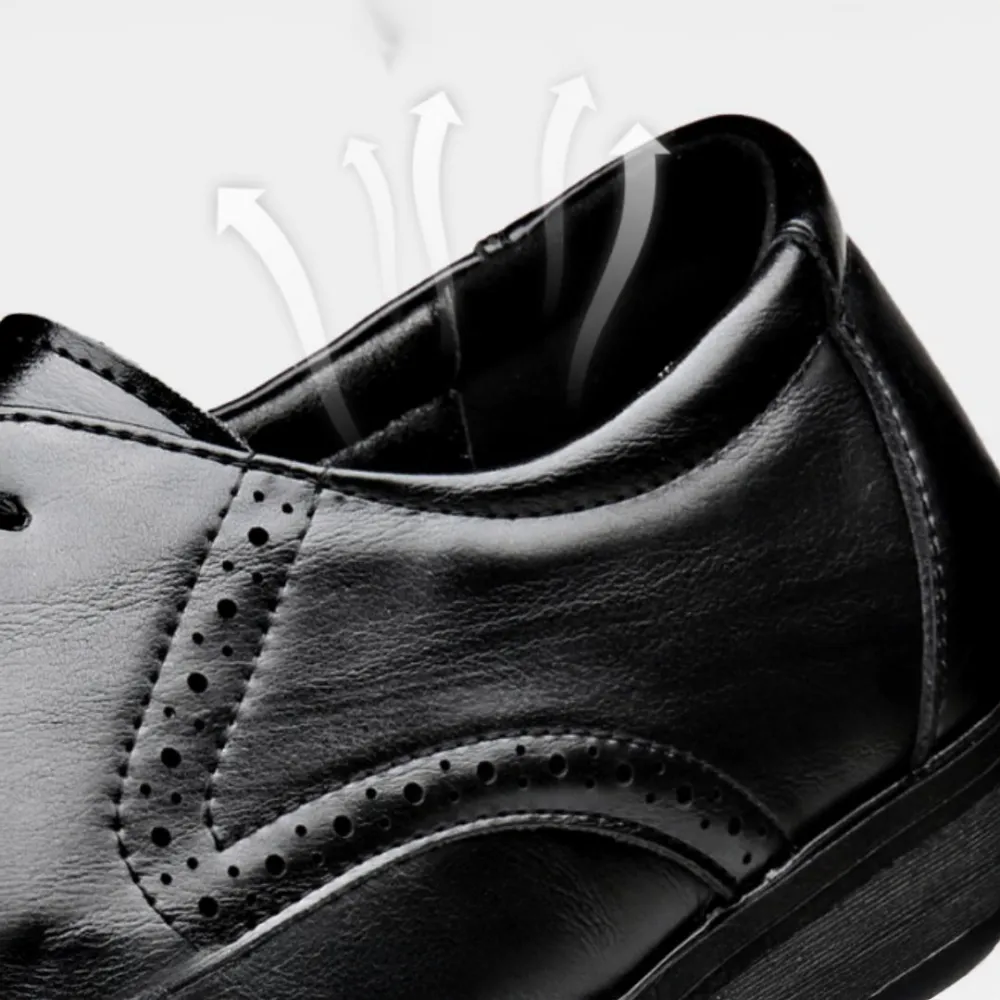 Retro Oxford Leather Shoes