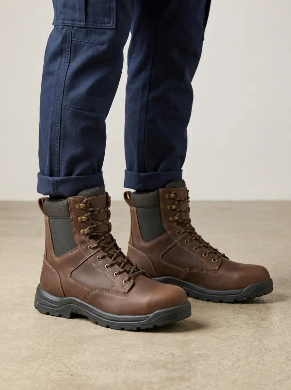 Men's Work Boots Leather