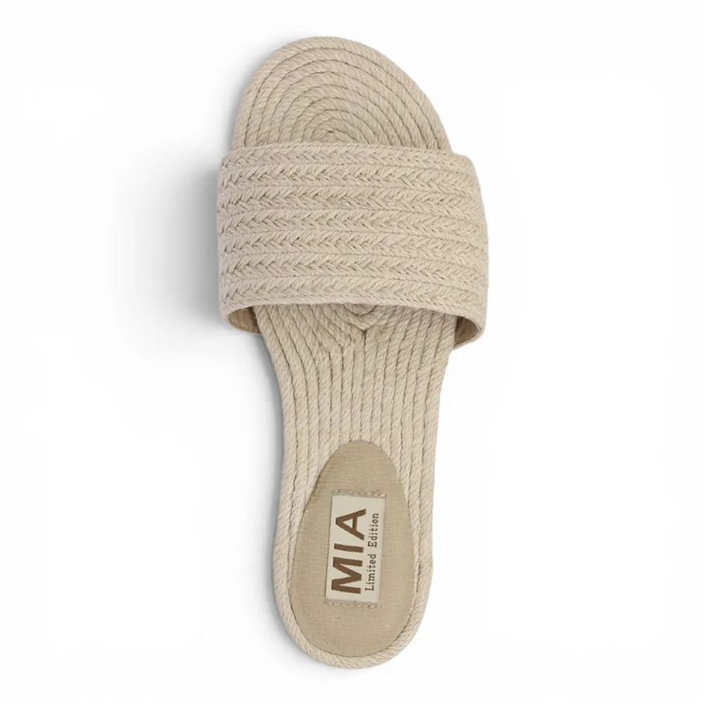 Attina Jute Slip-On Sandal