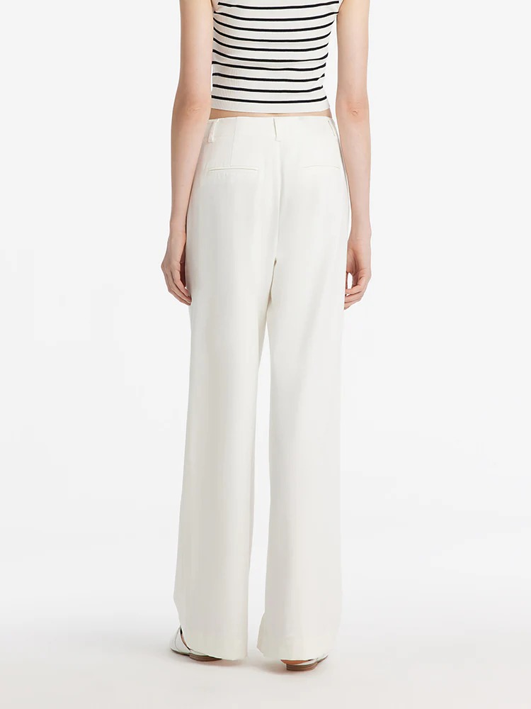 Oil-Resistant Wide Leg Full Length Women Jeans