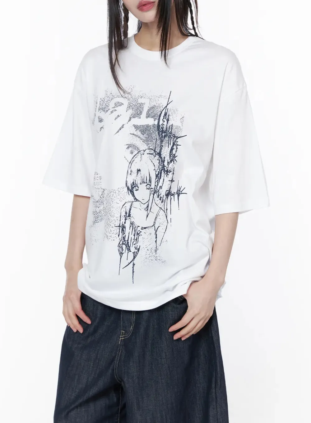 Casual Graphic Short Sleeve Top