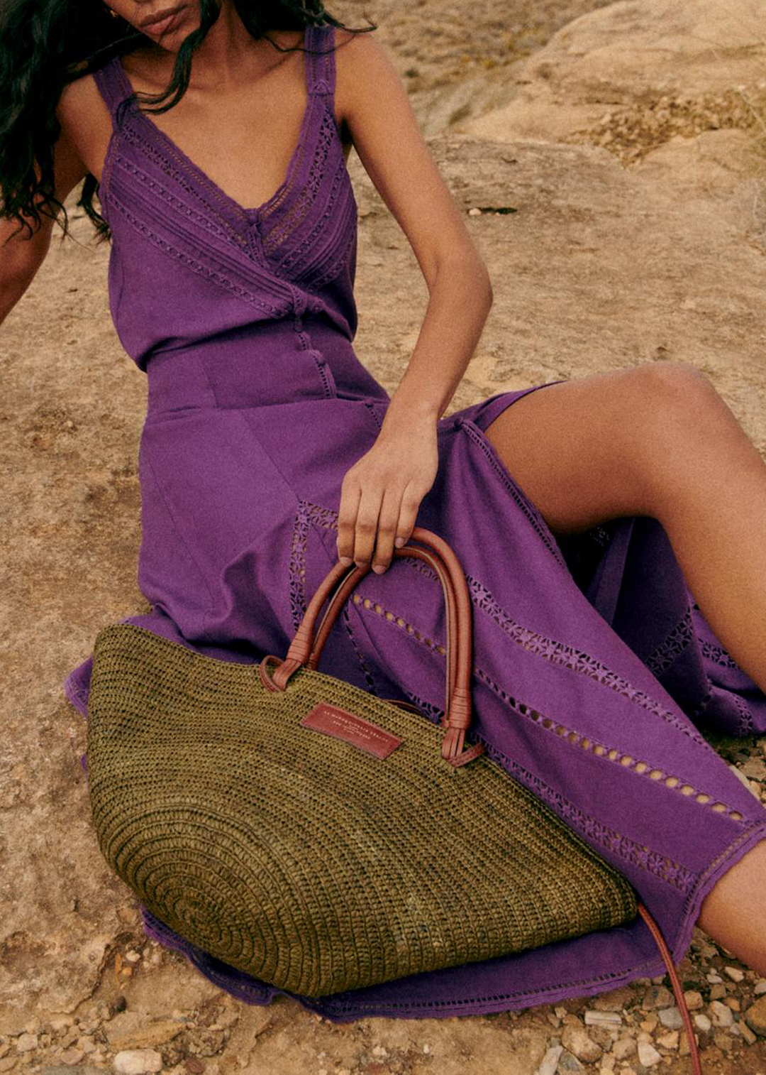 Lace Tie Cropped Camisole Top