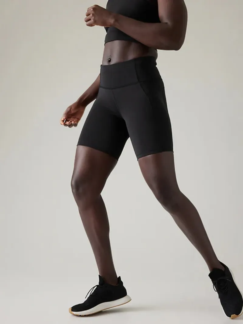 Contoured Biker Shorts For Chic Active Style
