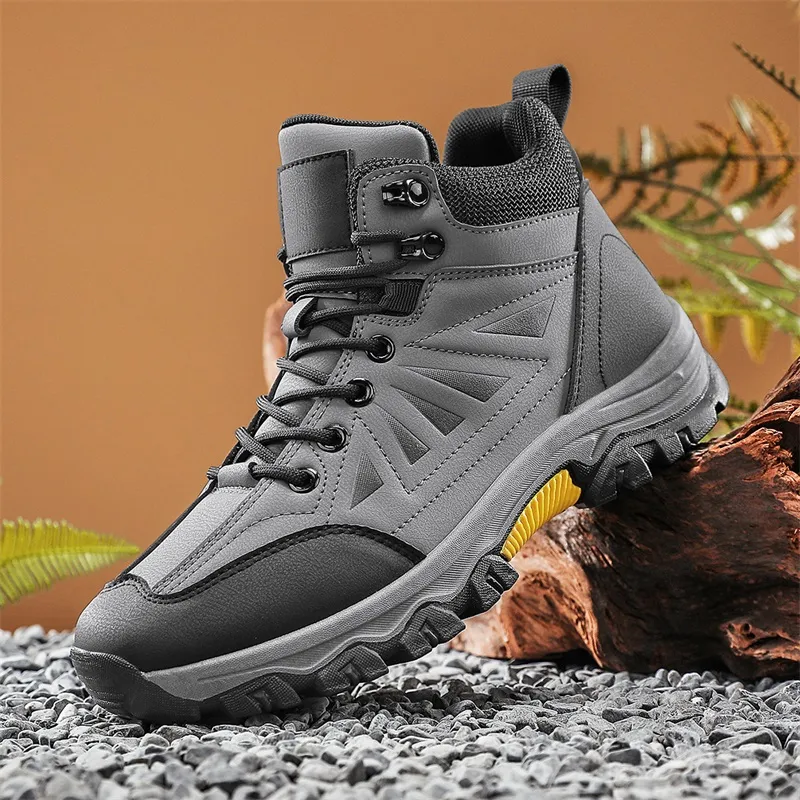 Men's Grip Sole Work Shoes