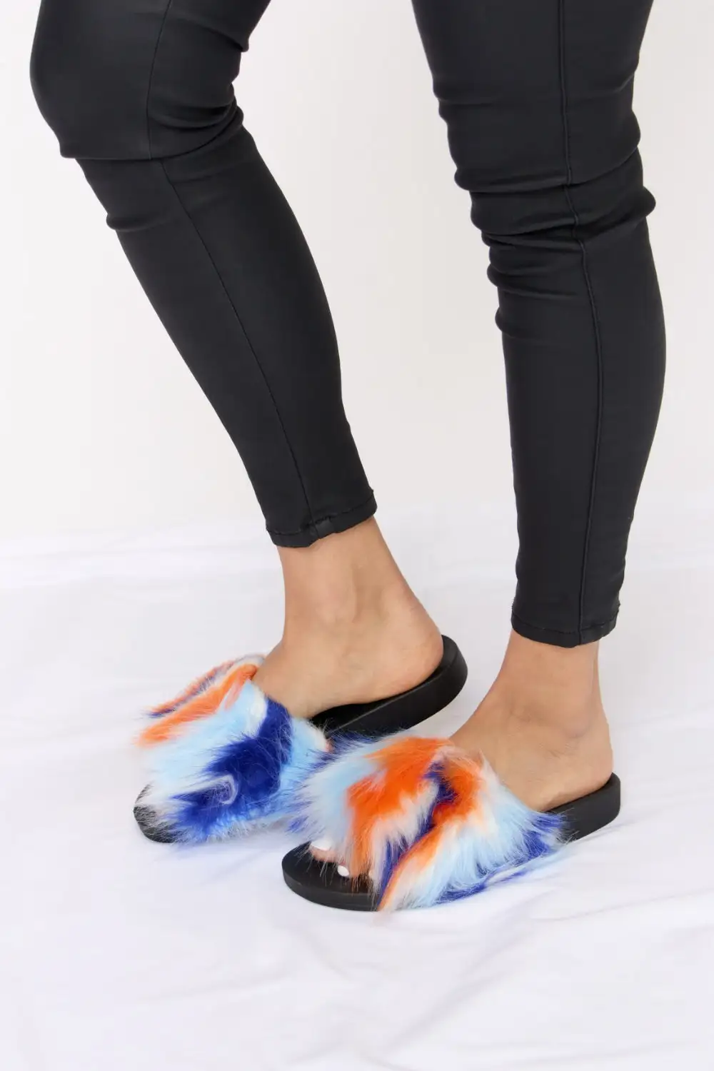 Sporty Open-Toe Flat Sandals