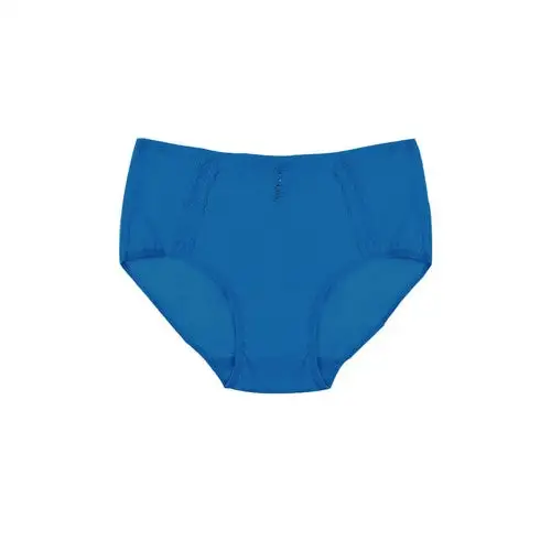 Cotton Panty With Lace And Rhinestone