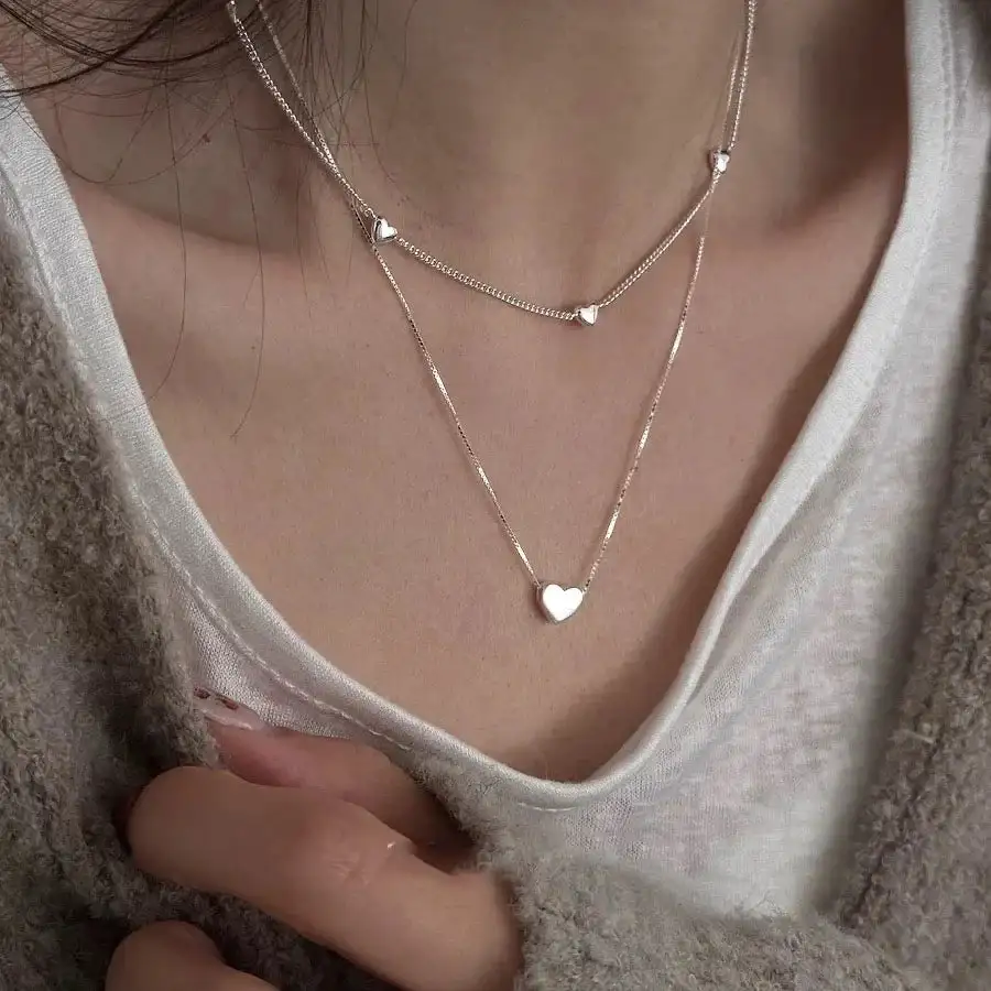Sculpted Heart Necklace