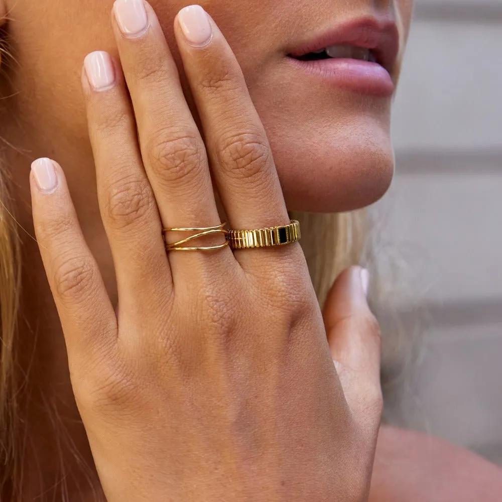 Modern Detail Ring