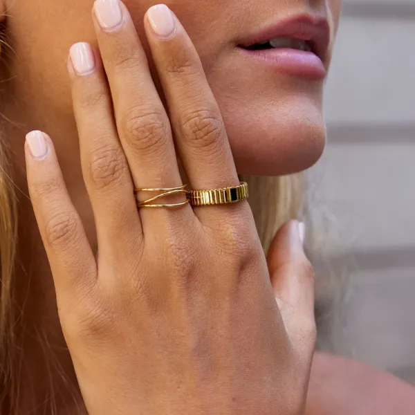 Modern Detail Ring