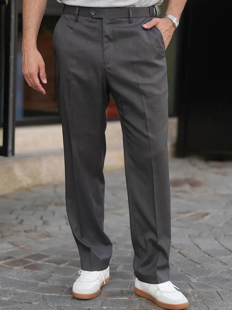 Essential Classic Expandable Waist Dress Pants