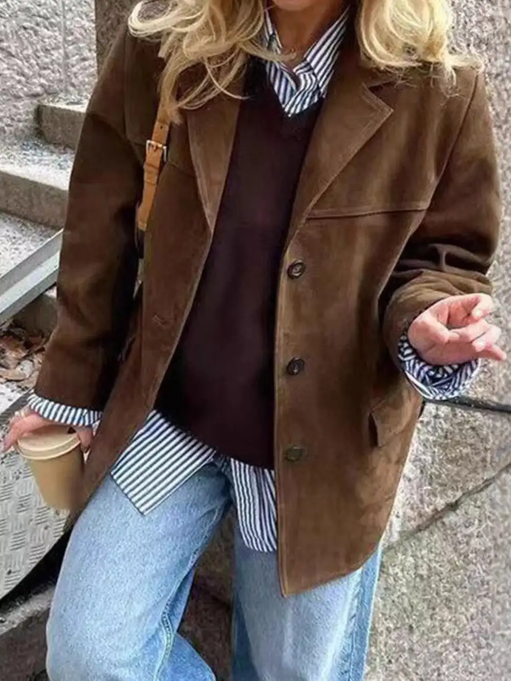 Everyday Button Up Long Sleeve Outerwear