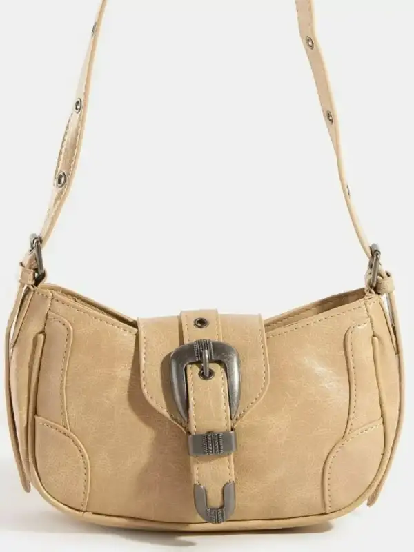 Buckle Western Shoulder Bag