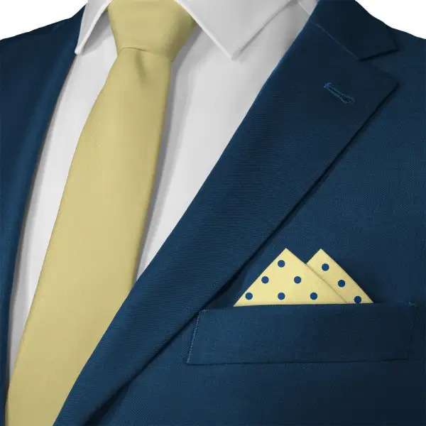 Distinctive Graceful Dotted Pocket Square