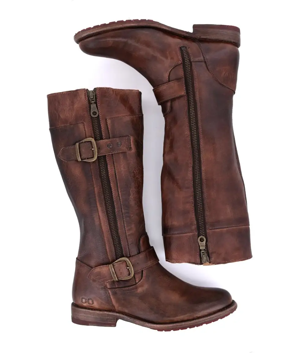 Buckled Heritage Tall Boots