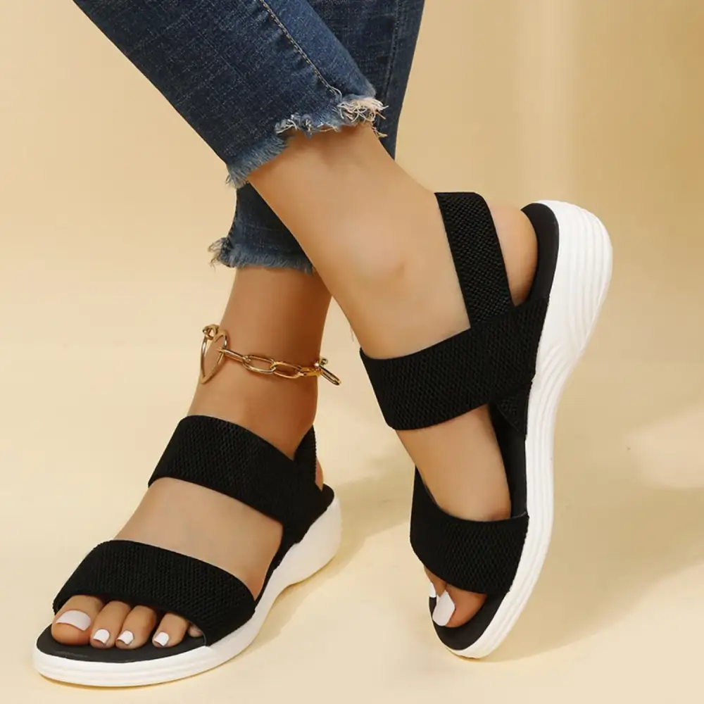 Charming Open-Toe Heeled Sandals