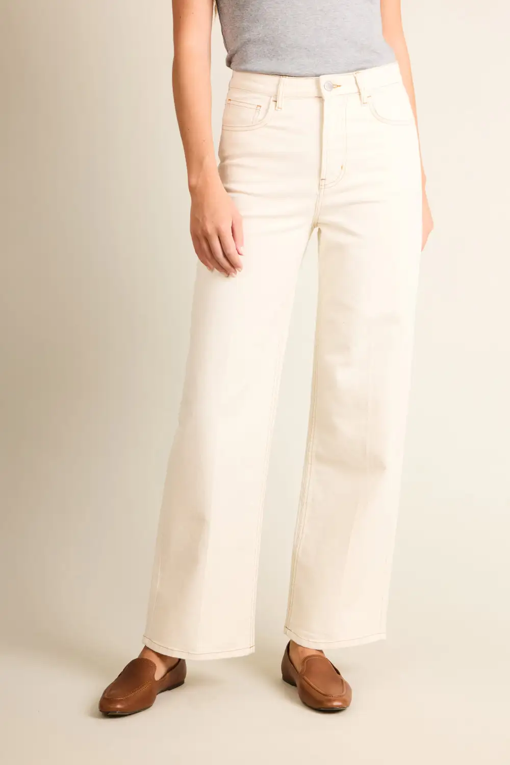 Women's Slim Flare Wide Leg Jeans