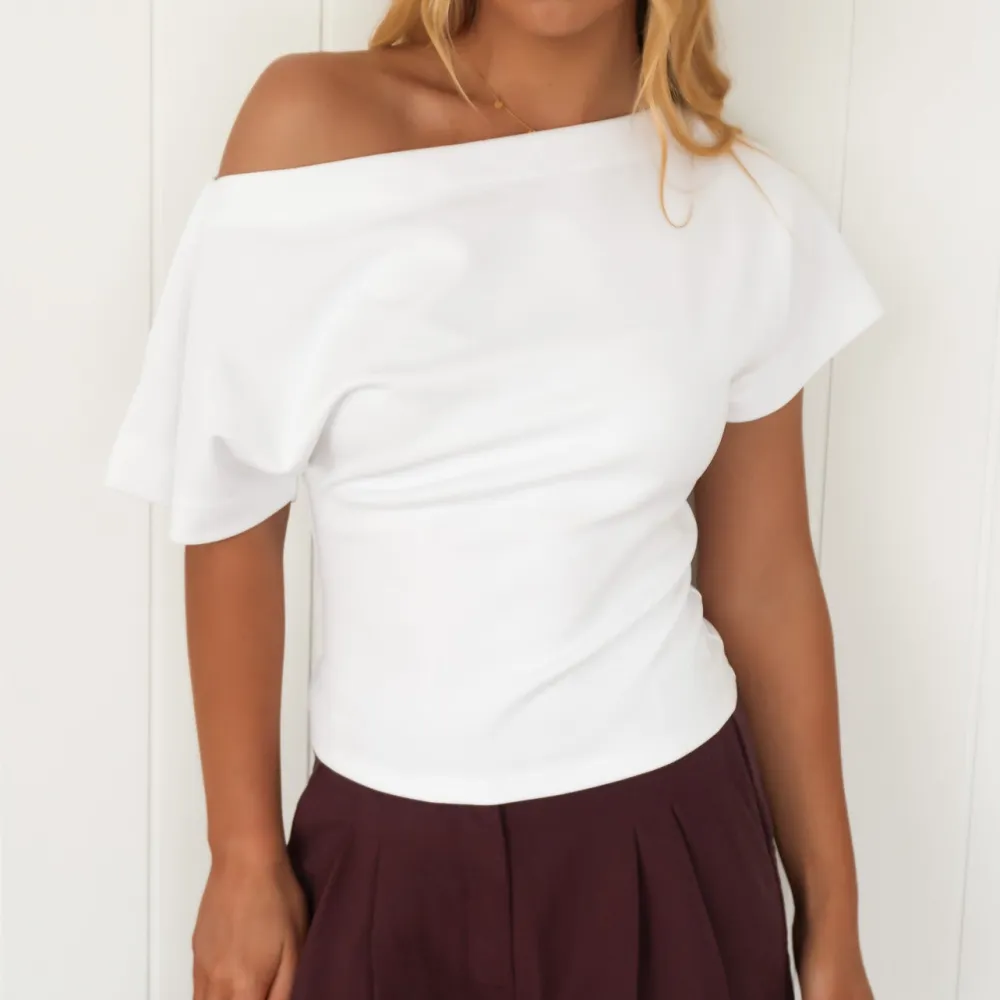 Cropped Leisure Piece Casual Tee