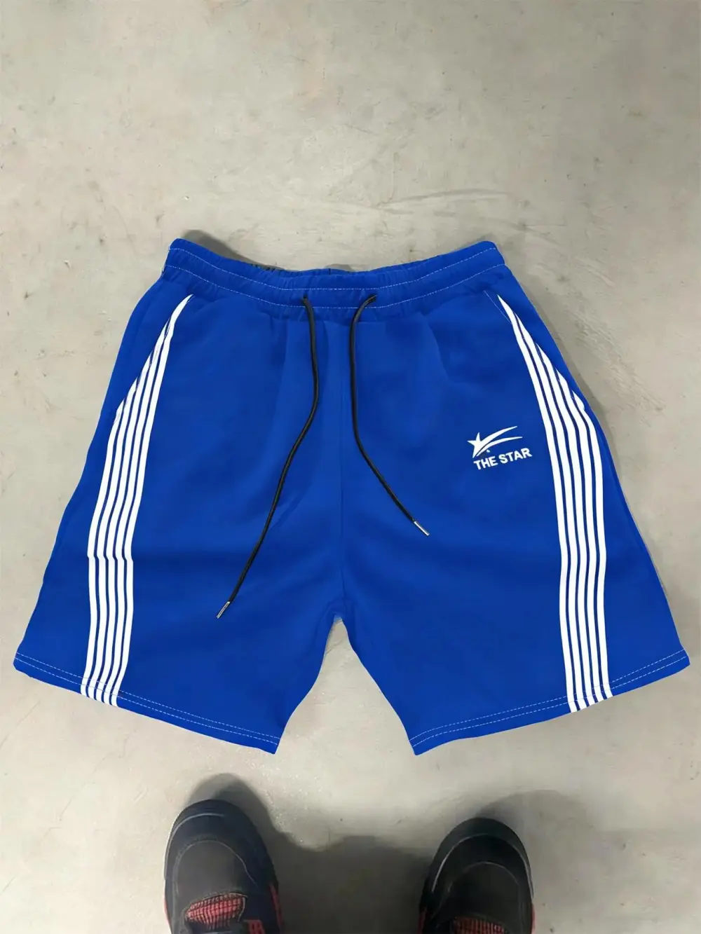 Men's Letter Graphic Track Short Streetwear
