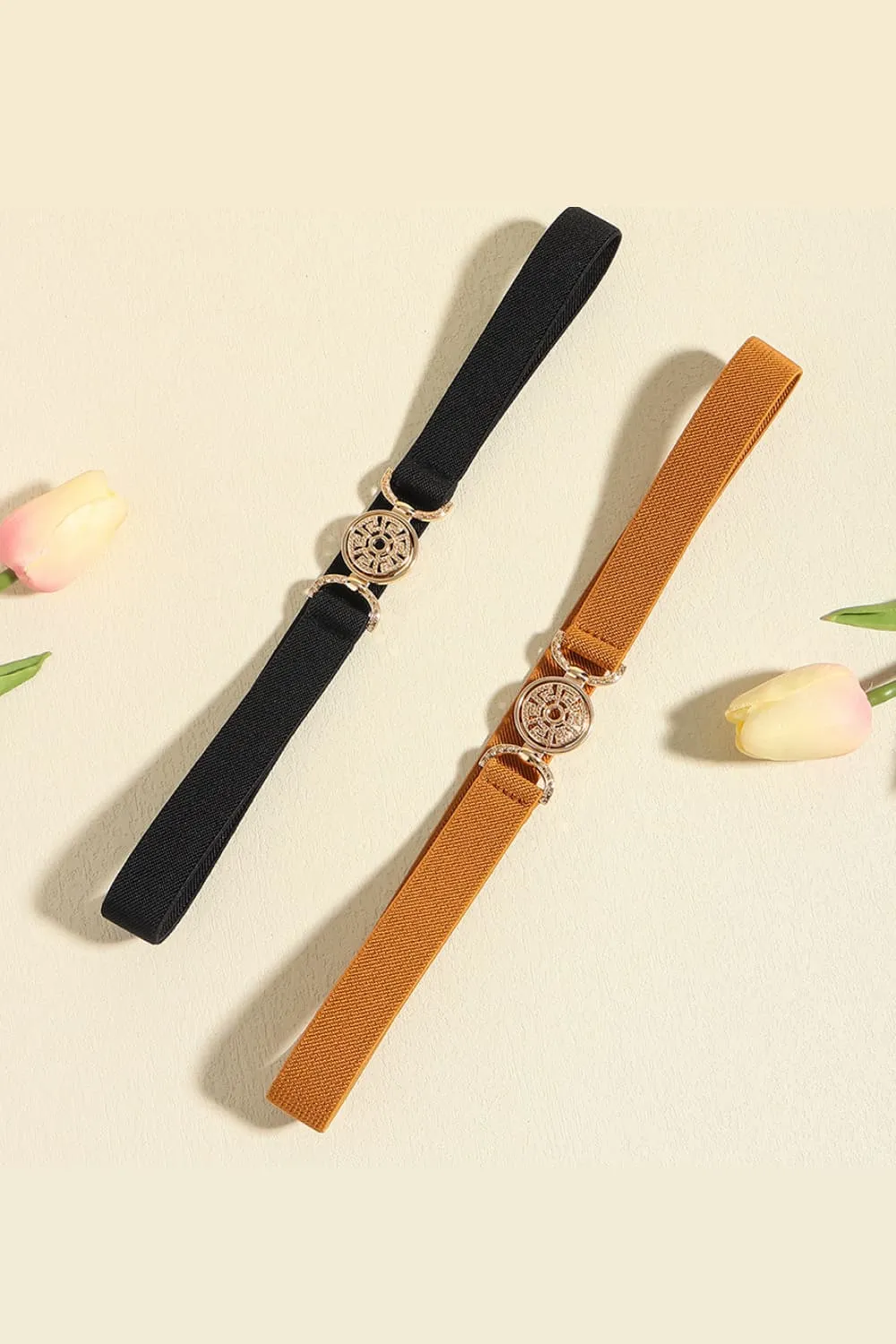 Modern Vegan-Leather Everyday Waist Belt