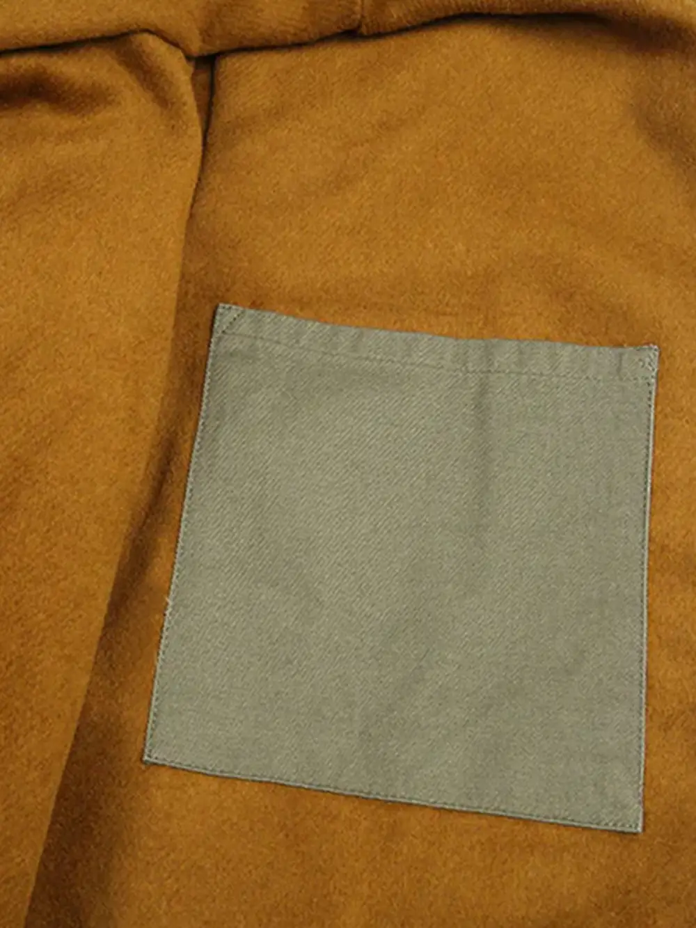 Men's Fleece Lined Wool Blend Casual Jacket