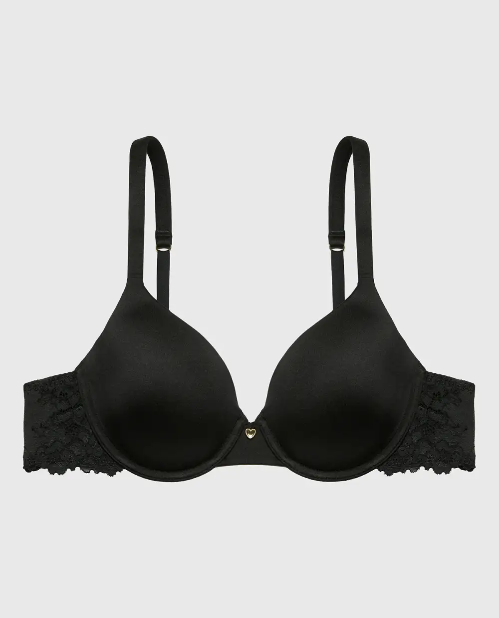Full Coverage Lightly Lined Bra With Romantic Lace Wing