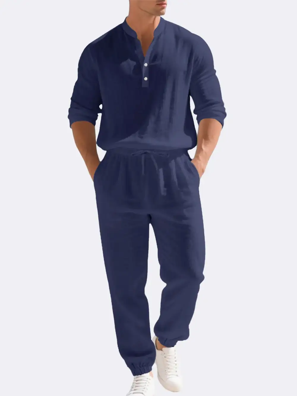 Linen Long Sleeve Set