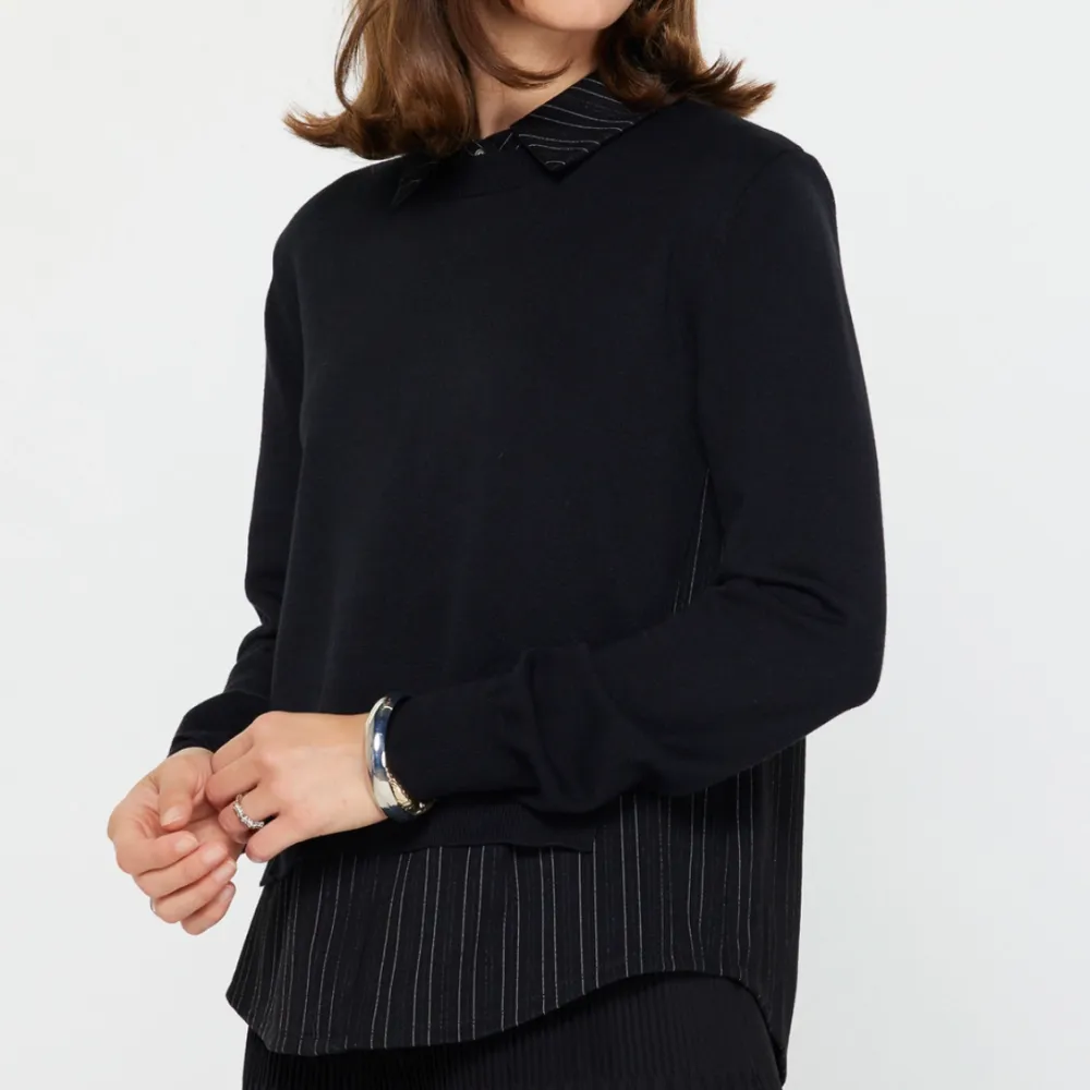 Woven Combo Shirt