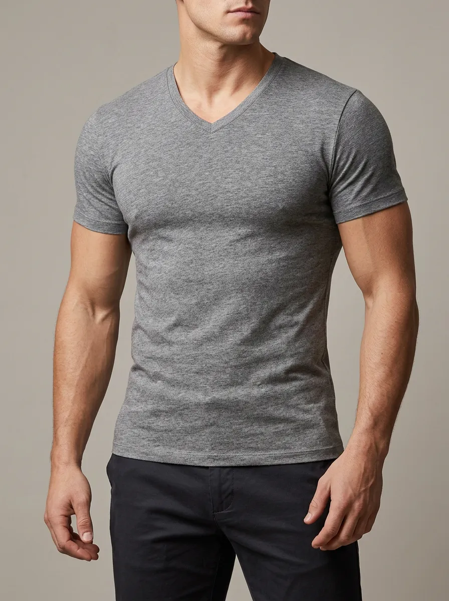 Slim-Fit V-Neck Men's Slim-Fit T-Shirt