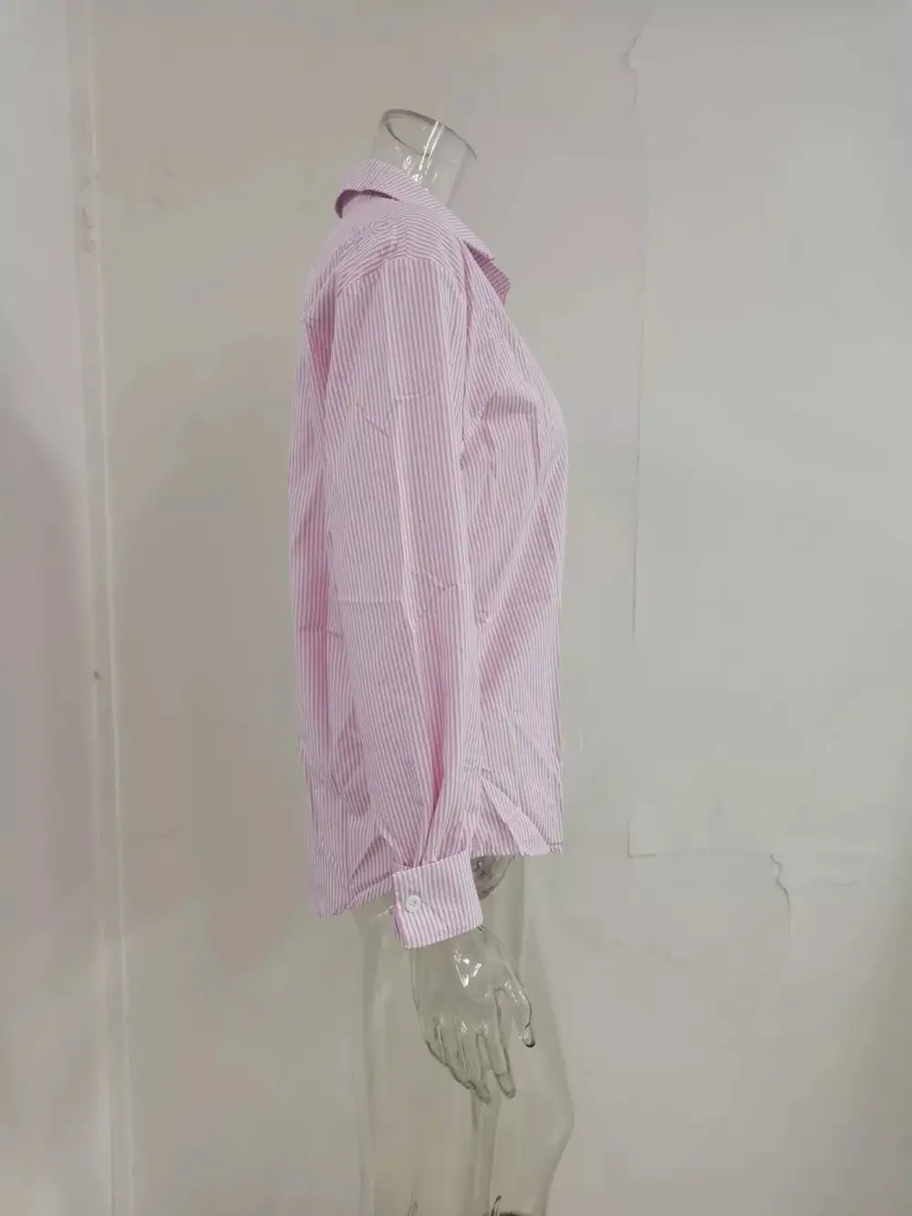 Striped Button Down Relaxed Fit Shirt