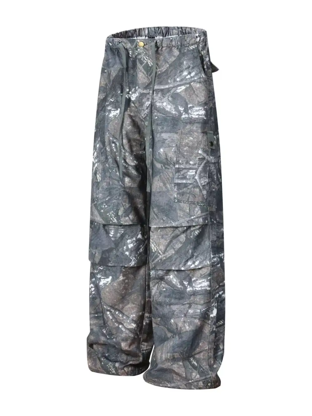 Men's Drawstring Camouflage Cargo Pants