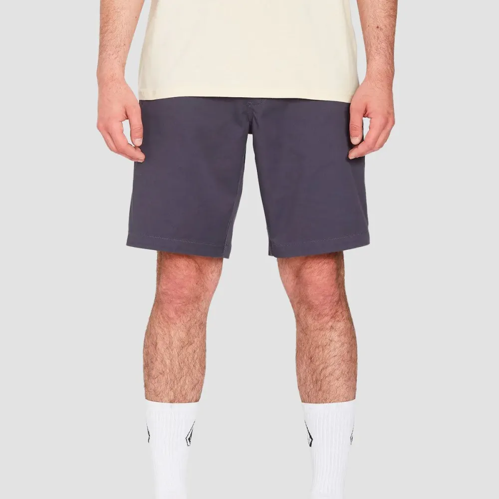 Everyday Elastic Waist Pocket Lightweight Casual Shorts